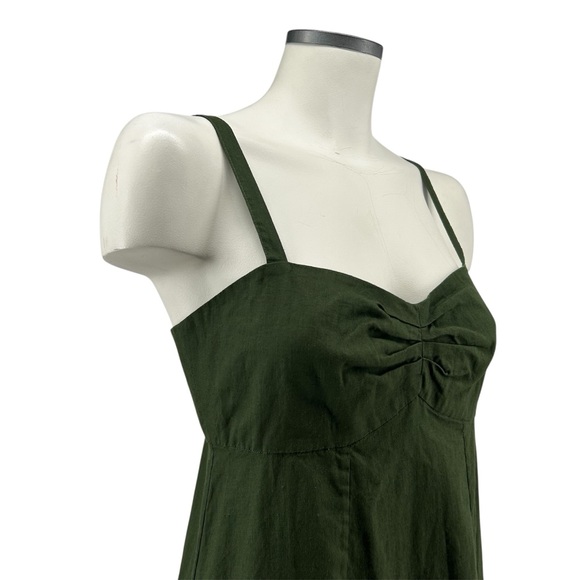 NWT Patagonia Hemp and Organic Cotton Summertime Dress Urbanist Green Size 8 - Picture 5 of 13